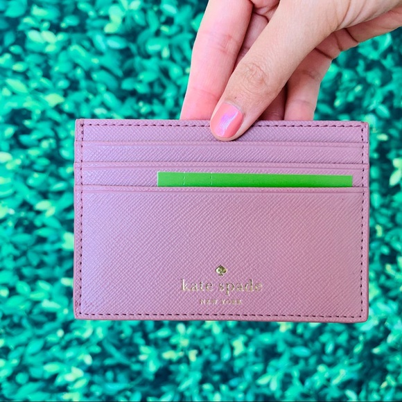 Kate Spade Greta Court Graham Dusty Peony Card - Picture 4 of 6